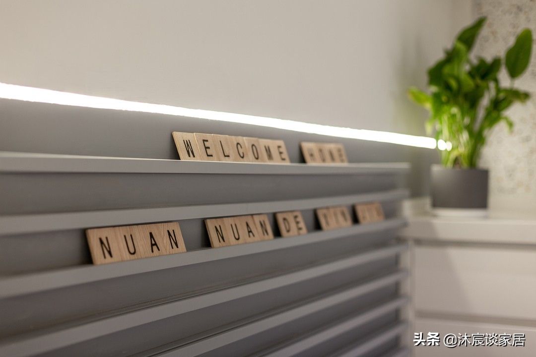 沐宸|看老破小如何“脱胎换骨”？重装34平小家，有三室有阅读区，惊艳