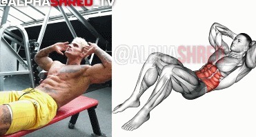 虐腹|7个最好的腹肌动作推荐,全方位无死角虐腹!