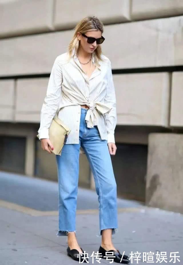 时尚穿搭衬衫+裤子=2020春夏正流行,超超超超超时髦