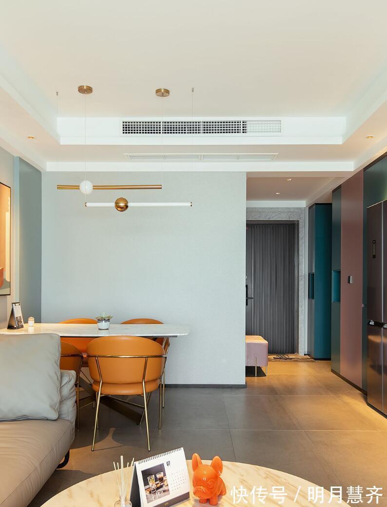 卧室|这应该是最美的撞色设计了,全屋没有丝毫的俗气,反而很精致