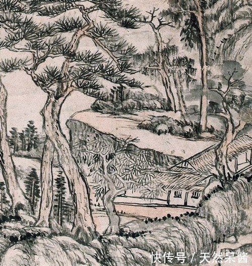 技法@效仿自然山水,布置画中丘壑,王原祁绘《层峦叠嶂》