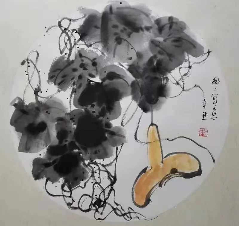 蔡玲!《书画南北方》一一《写意生活艺术组合》迎春中国画小品展