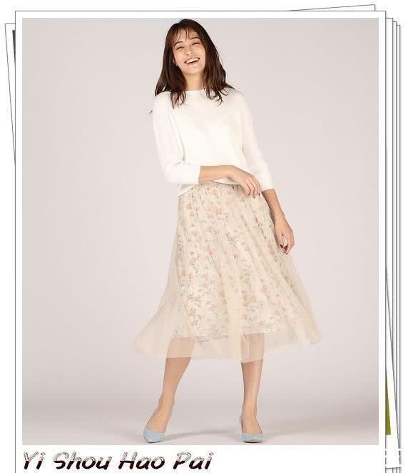 鞋子|夏季网纱裙的日系流行穿搭示范,看日本女人怎么给它配上衣和鞋子