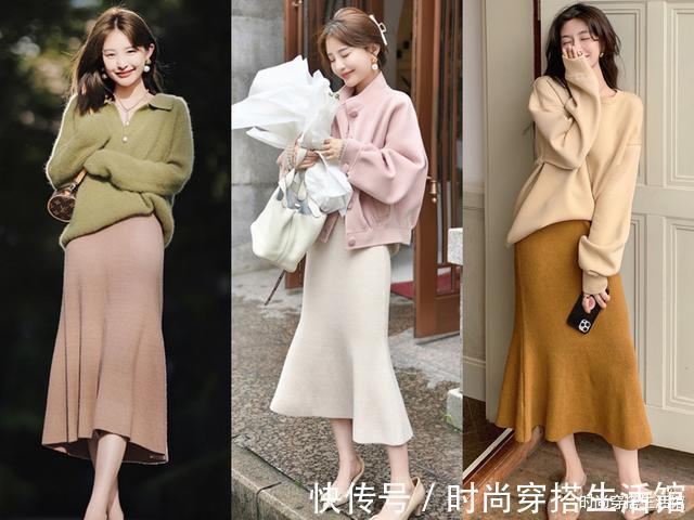 针织衫|降温后衣服在精不在多,真正有品位的女人,备上这几款就够了