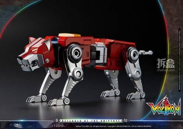 机器人|Blitzway 新品： 百兽王Voltron(战神金刚) -CARBOTIX系列可动手办（38CM高）