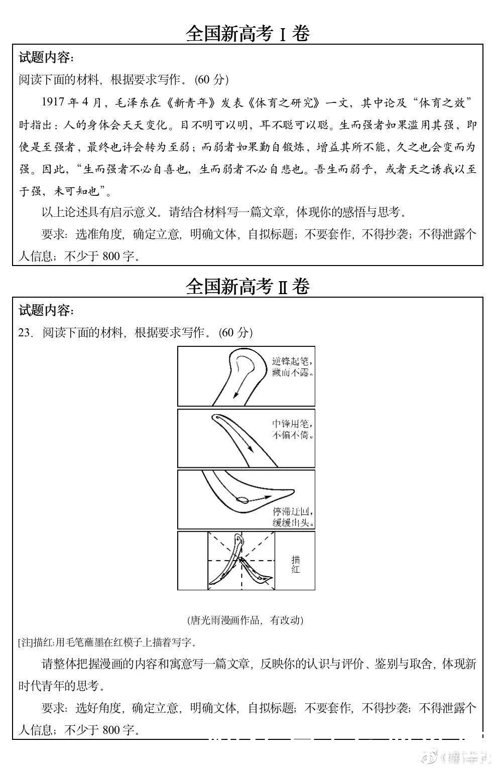 高考|上海高考作文题难不难？考生：今年不难