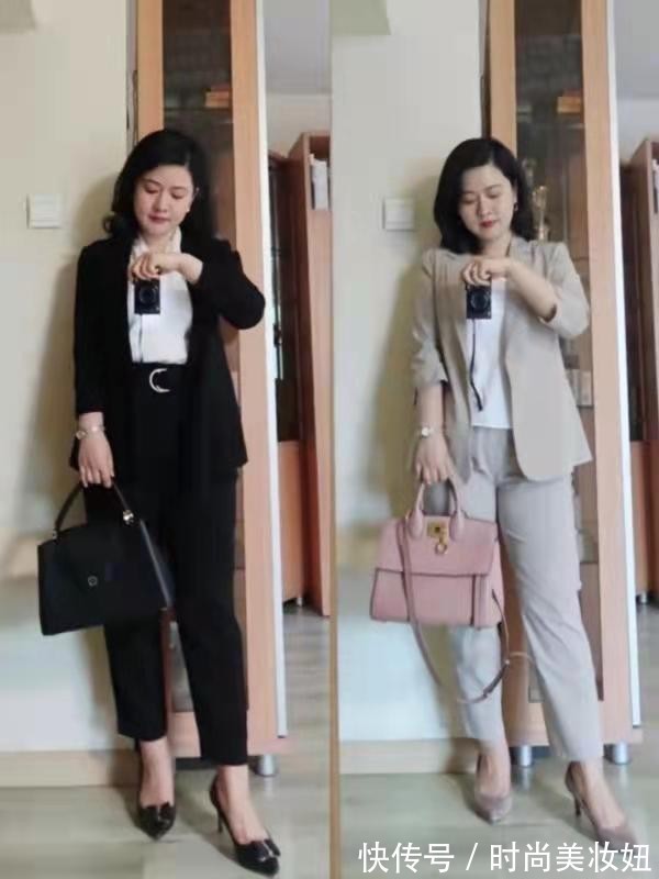 微蓬 这才是微胖女人该学的穿搭,简约高级又不挑人,照穿气质翻倍