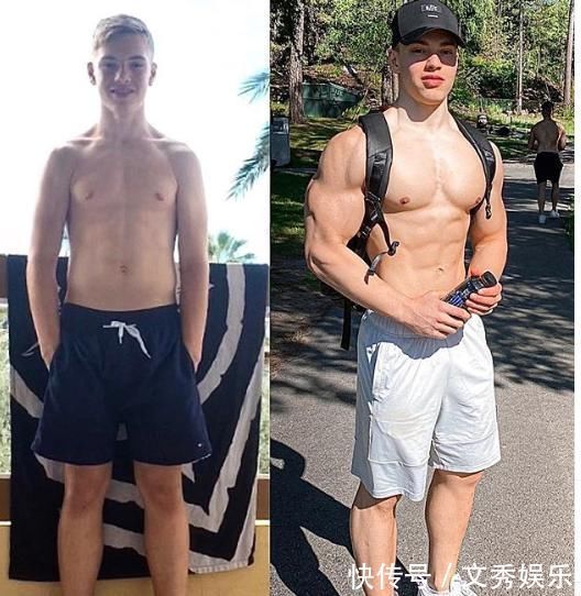 黄哲勋|他14岁开始健身,18岁一身肌肉炸裂,却被网友嘲健身早,长不高