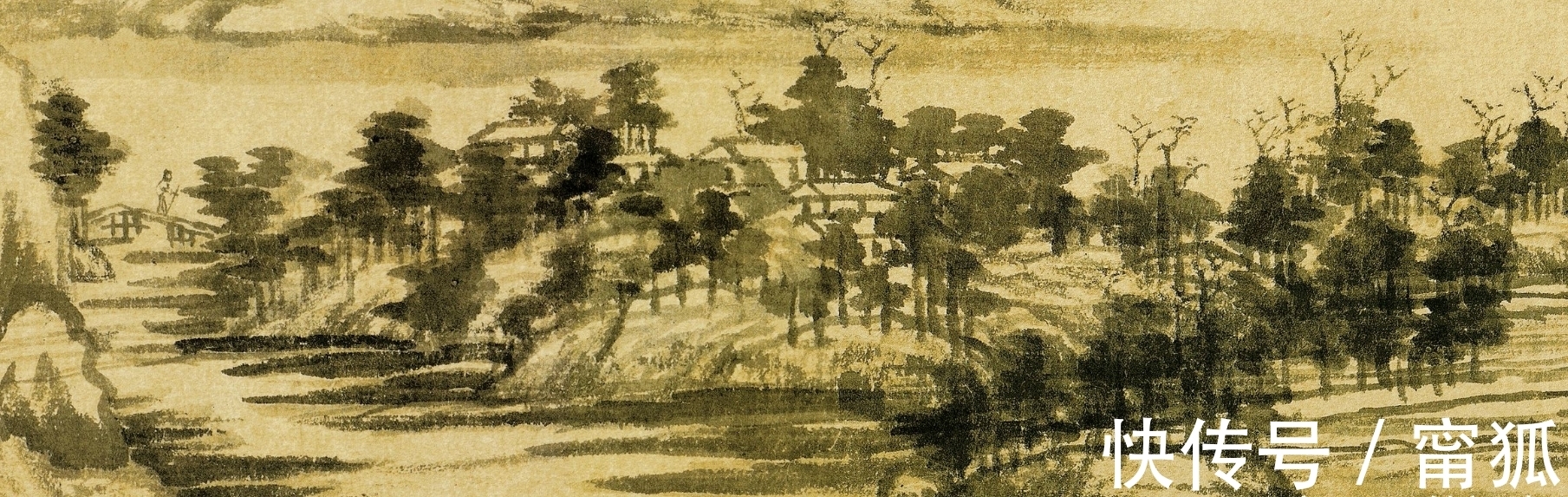 山水画@难以企及的元四家,在元朝压迫政策下选择隐居,山水画成后世经典