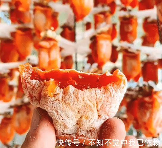 柿子饼|晒柿饼,别直接拿去晒!再加2步,七天就能吃,软糯清甜好吃不腻