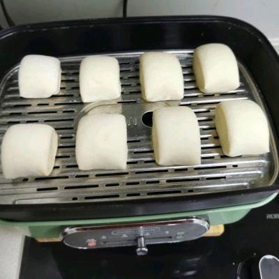  馒头|第一次尝试刀切牛奶馒头，没想到这么好吃