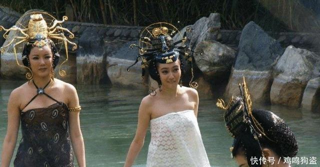 蜘蛛精|在西游记中,蜘蛛精怎么那么爱洗澡每天洗3次,秘密全在泳池里