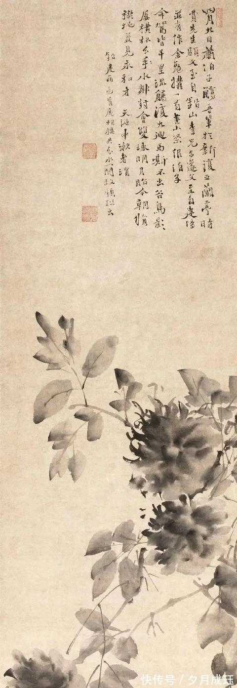 黄甲图@苦命的明朝大才子徐渭,书画作品精彩极了