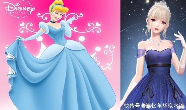 當迪士尼公主遇上閃耀暖暖,艾莎女王仙女本仙,花木蘭御姐范十足