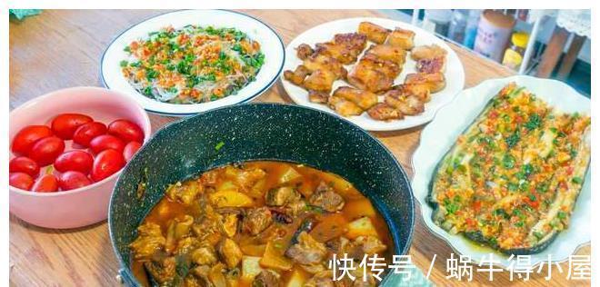 全家|晚餐忙碌2小时，有荤有素准时上桌，花费30元不到，全家吃得香
