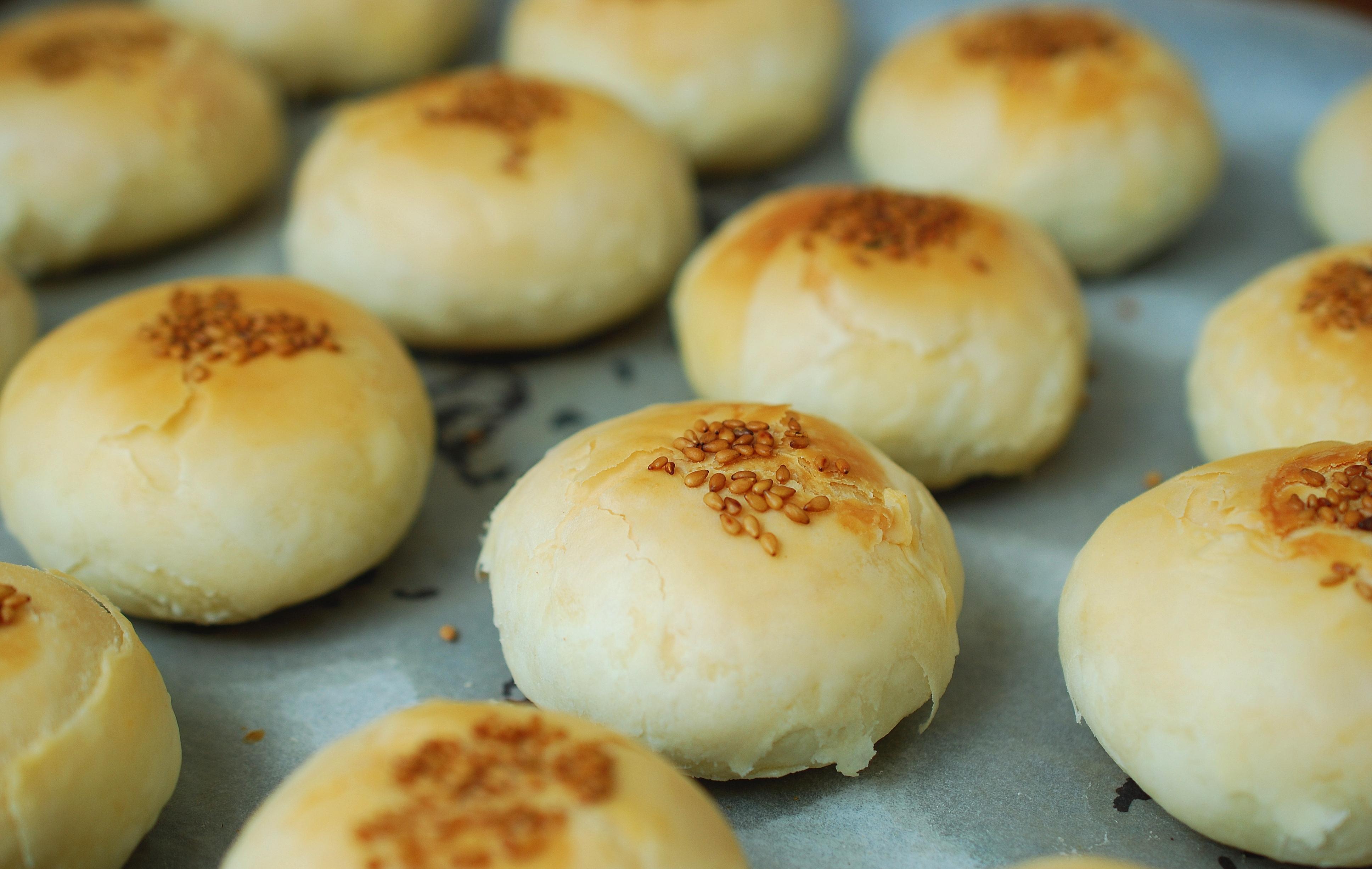 小小红豆酥,1口个酥掉渣,平底锅电饼铛、烤箱空气炸锅都能做