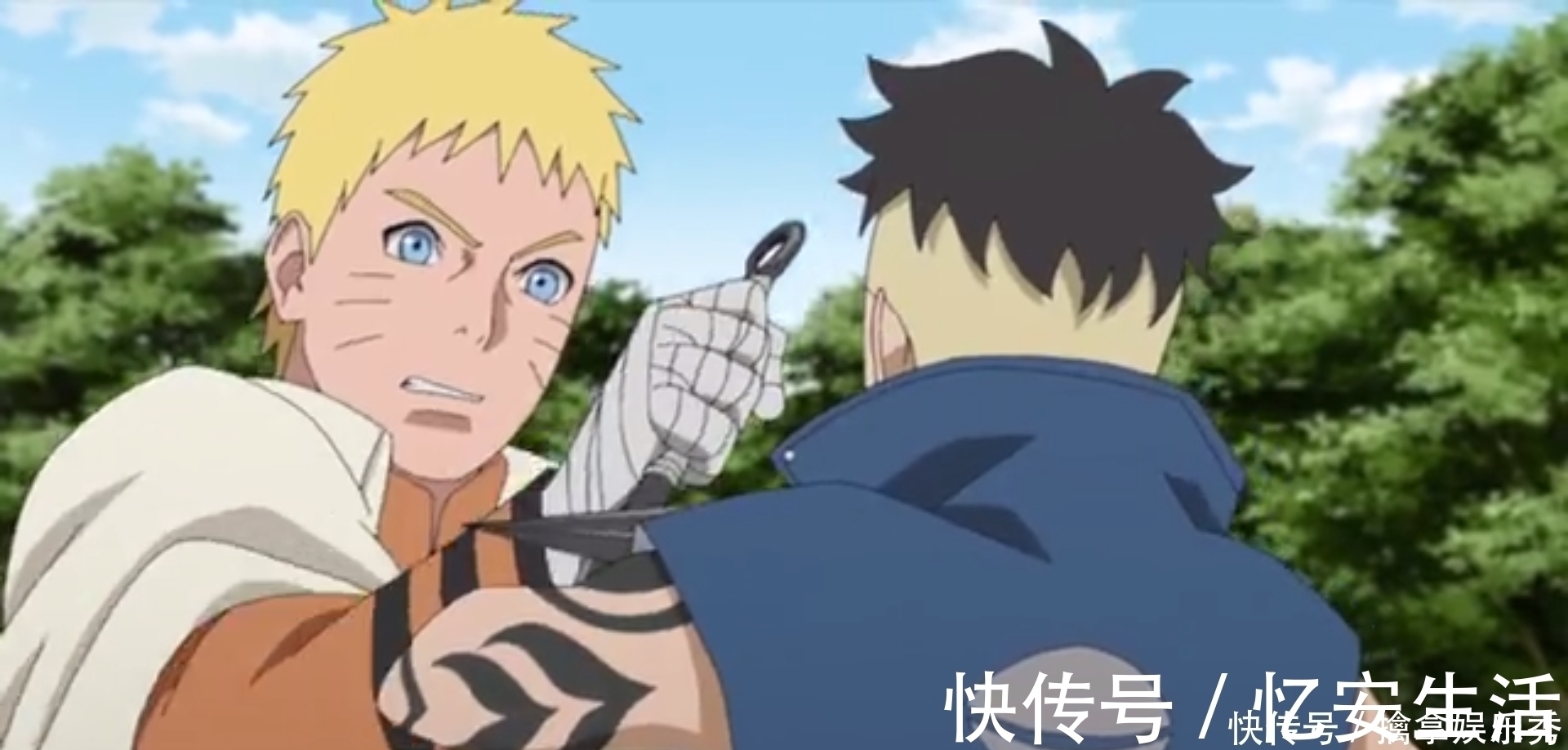 九尾|博人传第200集:佐助指导佐良娜学习千鸟,川木偶然间撞见九尾