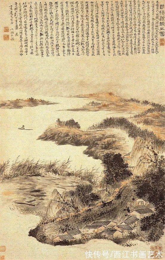 云山图$观点:为什么石涛的绘画艺术到现在还是新的?