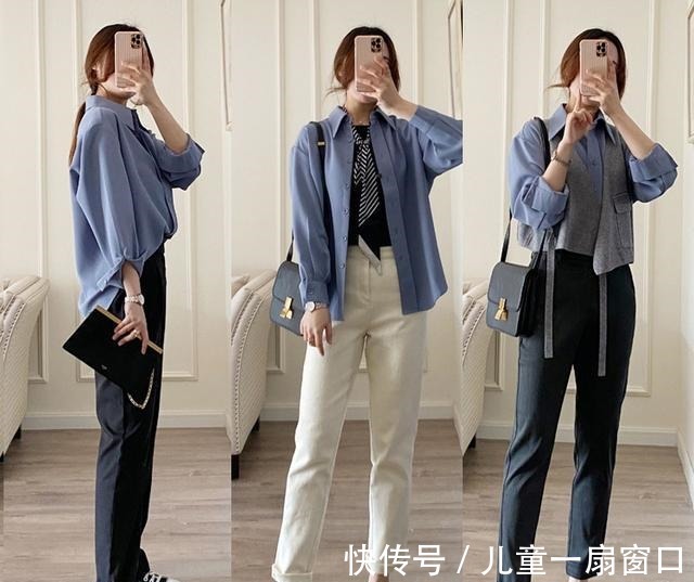 时髦 春天简约的通勤风穿搭，优雅时髦温柔，演绎迷人的气质美！