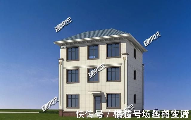 占地102平的欧式别墅,36万建,找你的人不是相亲就是借图纸