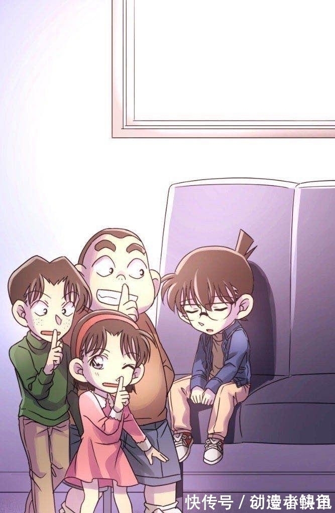 小兰|柯南瞌睡大家的反应各不相同,小兰没让你失望,贝姐最母系