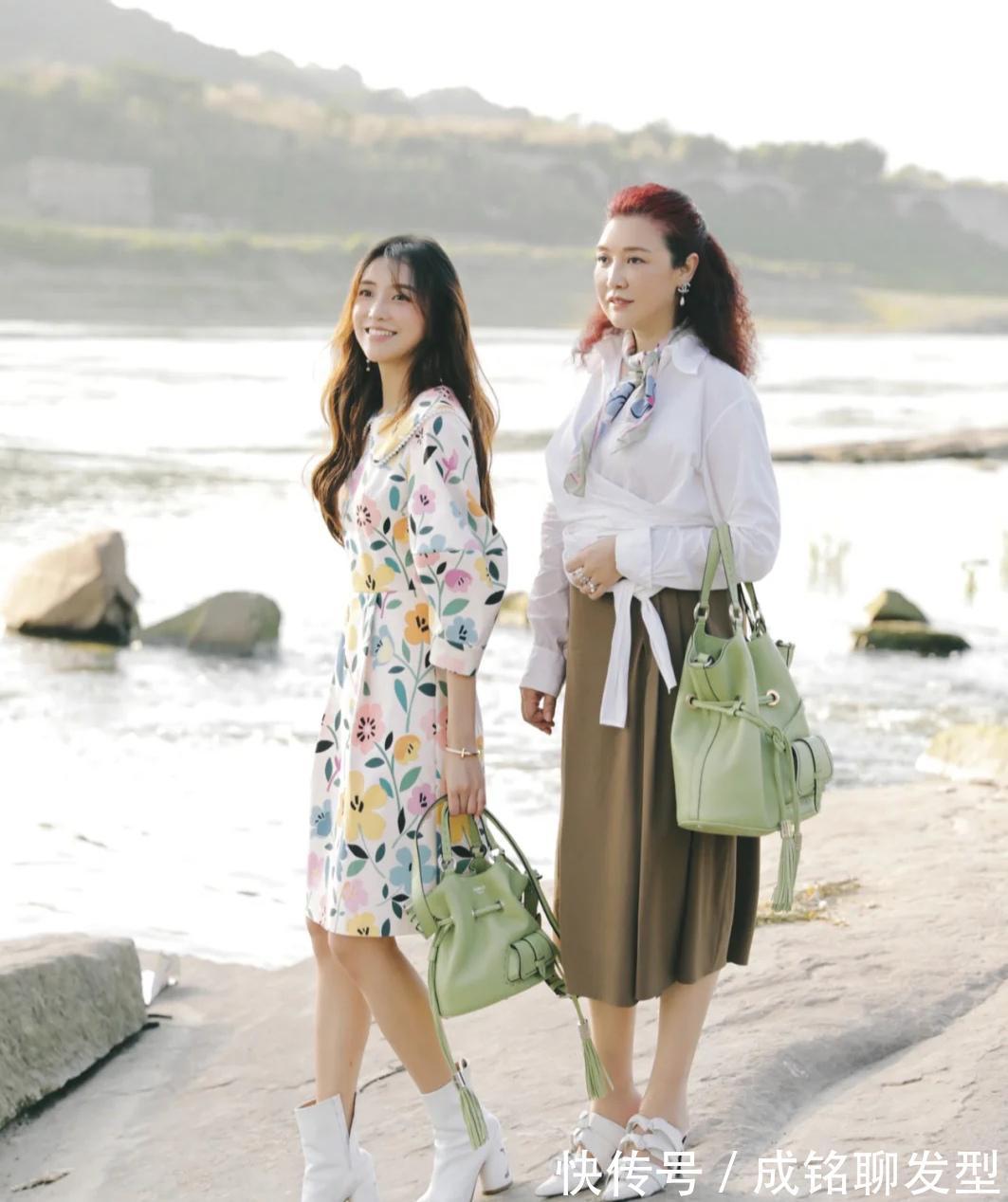 妈妈|和妈妈一起变美，老年博主们的穿搭有一套，时尚气质不输同龄人