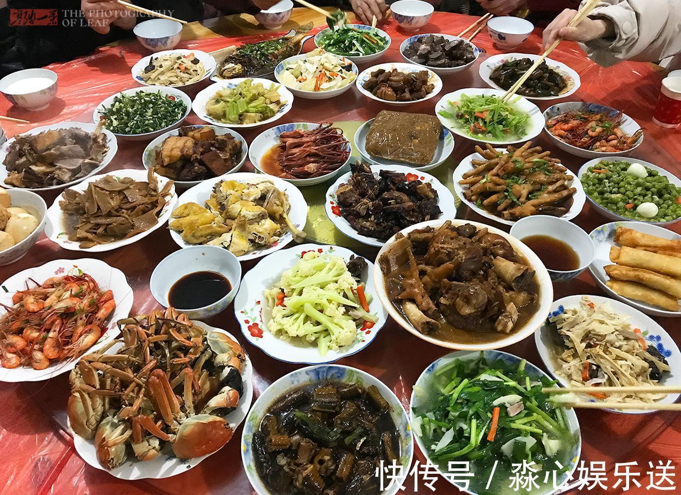 过年走亲戚一桌菜30多碗，客人回去了天天吃剩菜，你家也一样吗