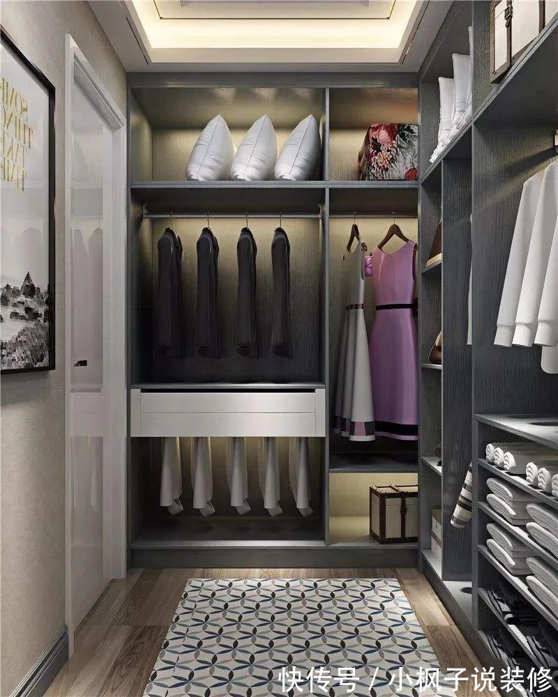 衣帽间如何装修?设计师推荐5大黄金布局|小小屋装修网| u型