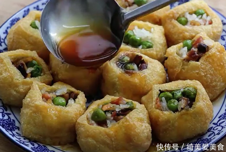 吃法|豆腐又出新吃法,做法简单,鲜香适口,一口一块,真过瘾