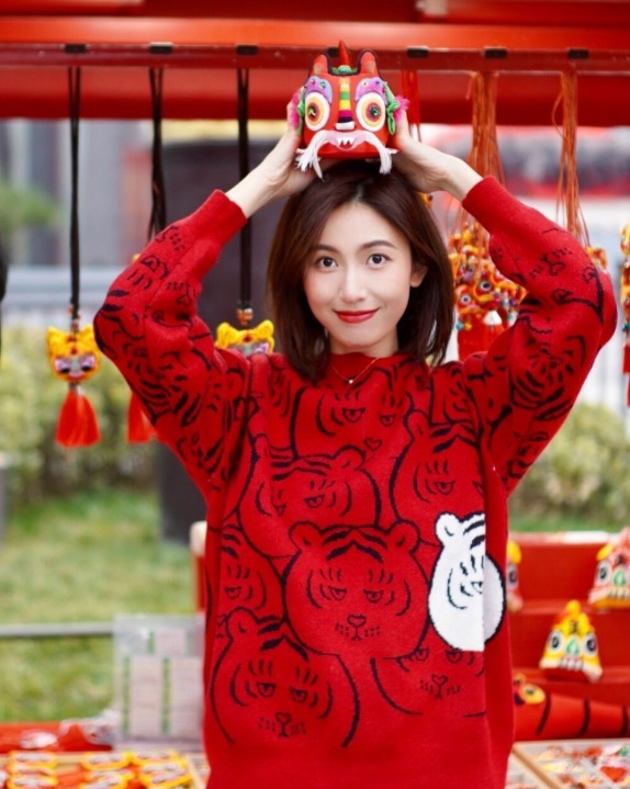 菱格纹 想要温柔还保暖?瞧博主的毛衣穿搭方法,让你做个美美的小仙女