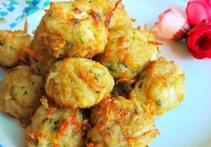  萝卜|炸萝卜丸子时，面粉不可少，再加这3样，外酥里嫩，天天吃不腻