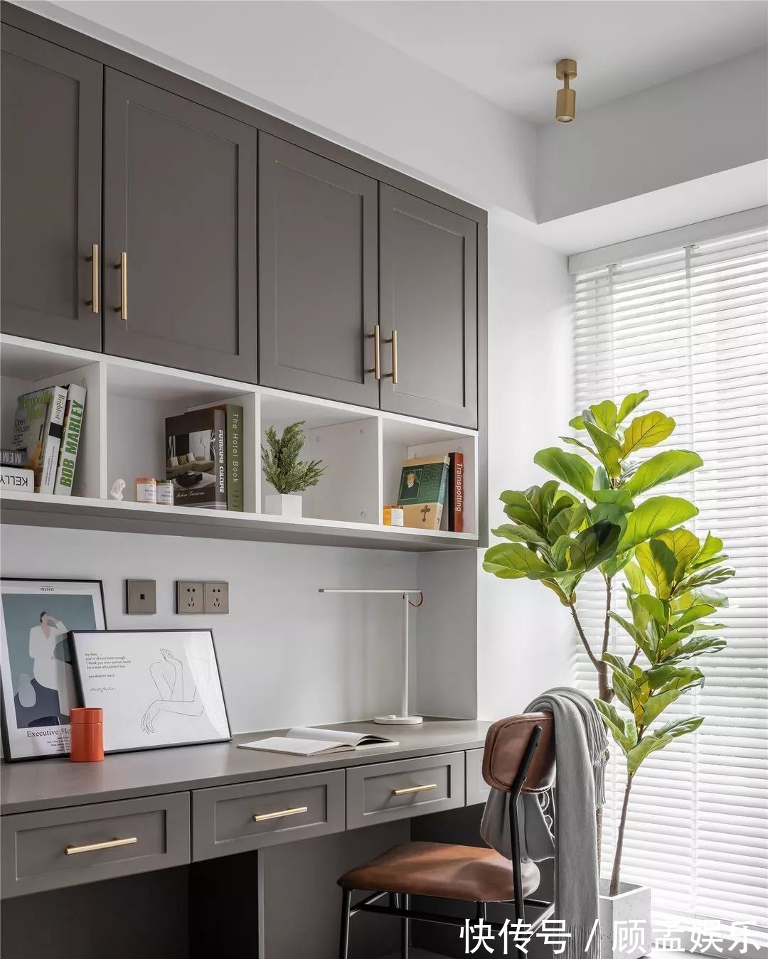 收纳|小夫妻的48㎡小家:客餐厅超大,还拥有仨卧室,阳光书房太爱了!