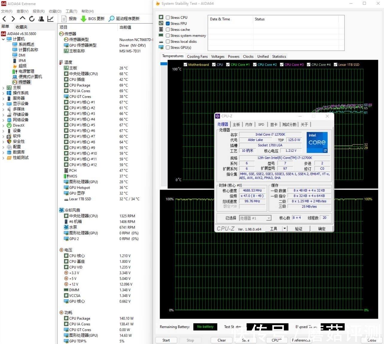 钛主板|颜值用料两手抓、微星MPG Z690 EDGE TI DDR4刀锋钛主板 评测