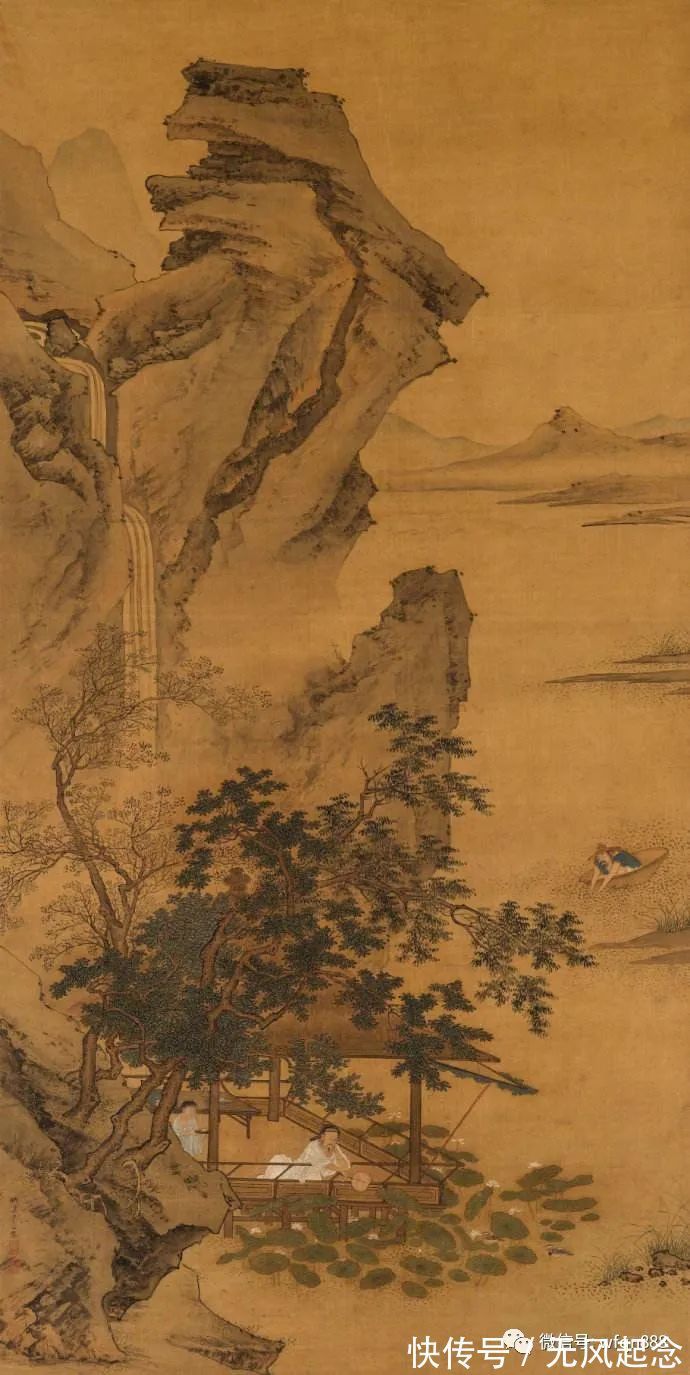 清明上河图#它被誉为明版“清明上河图”,放大10倍,却发现有个戴眼镜的男人