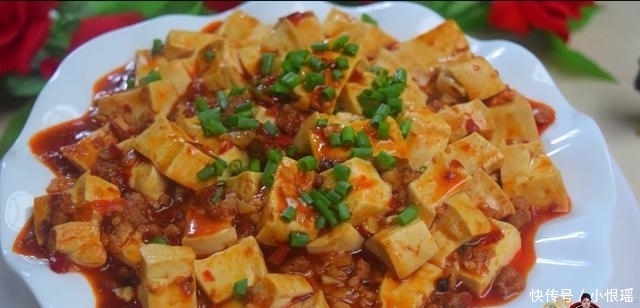 麻婆豆腐最好吃的做法,简单美味香辣下饭,看看你喜欢吃不?