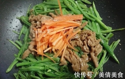 肉丝|我家最着迷的菜,用油少熟得快,颜色嫩绿,每周3顿家人都嫌少