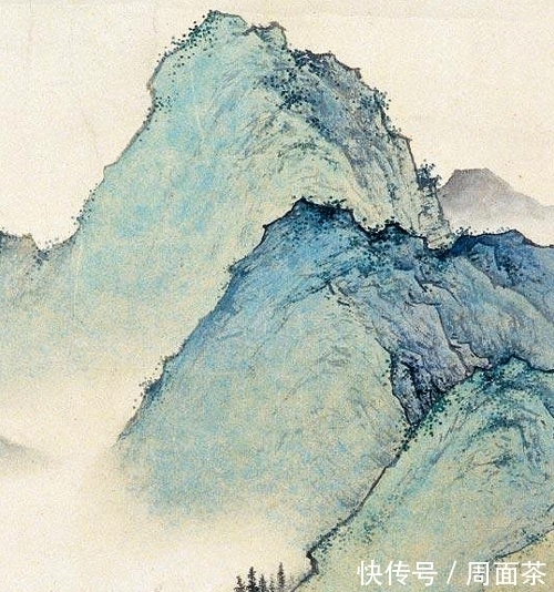 山水画|借古人技法,画今人审美,陈少梅绘《松溪泛舟》