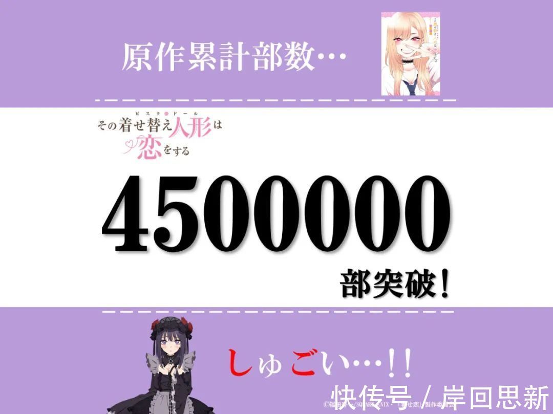 动画化|《更衣人偶坠入爱河》播出后,漫画销量破450万,你喜欢海梦吗?