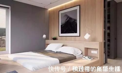地台|越来越多人不再买卧室床了，现在流行这样设计，省了几千块买床钱