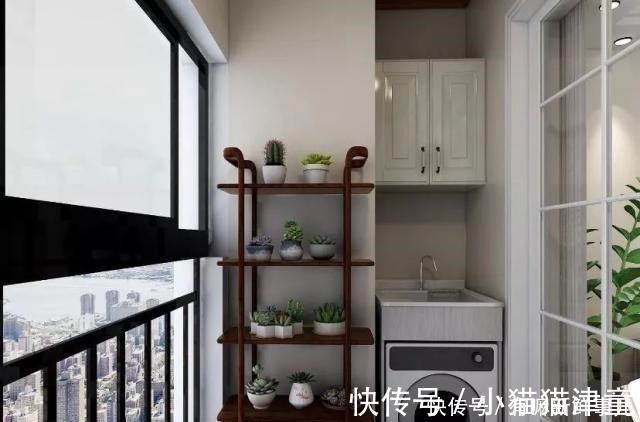 家务|别人家颜值炸裂的阳台,是如何优雅地晒衣服的!