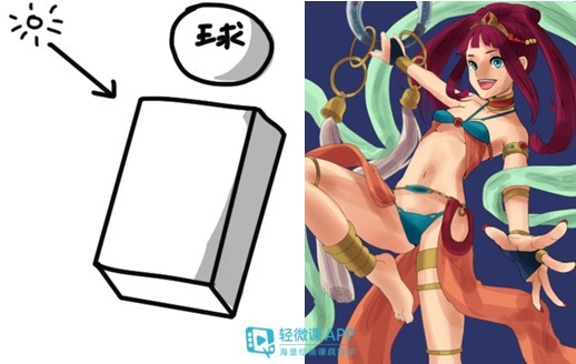 光线|怎么入门厚涂?厚涂插画人物教学