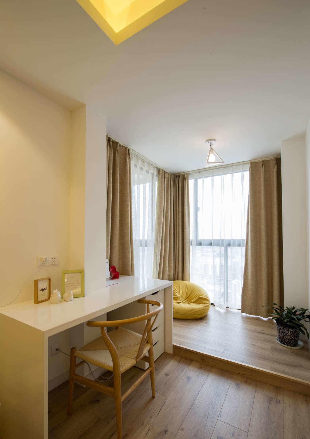 舒适|参观夫妻的68㎡一居,偏日式风小家清新舒适,小书房真实用,爱了