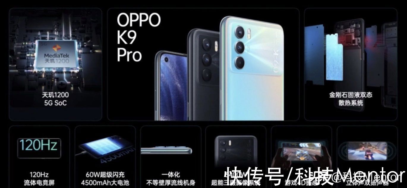 k9|OPPO K9 Pro发布：搭载天玑1200，价格仅1999元，性价比突出？