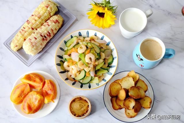 晒晒我家七天早餐，家里有孩子，从小培养吃早餐的好习惯