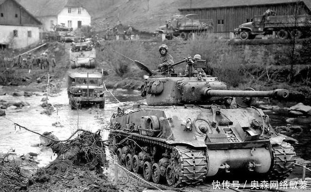 德国|德国运兵车冲向美军坦克,为何双方未放一枪?