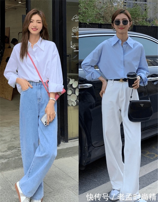 好身材|“衬衫+阔腿裤”别总老一套!学会这3招,气质高级