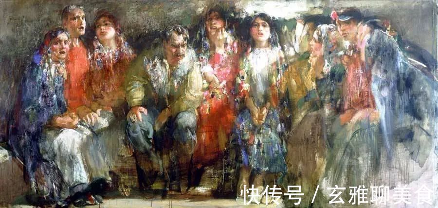 尼古拉&俄罗斯绘画大师级的素描和油画,恰到好处的美