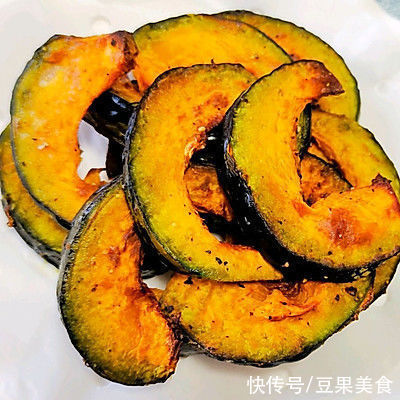 这道空气炸锅烤南瓜一上桌,全家都爱吃