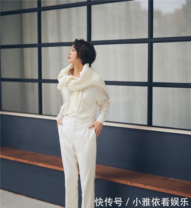 米色裤 今年“米色裤”火了!气质优雅还减龄,中年女人很适合穿!