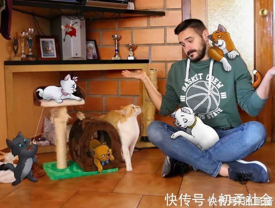 塞缪尔|他将迪士尼动画明星“请”进家门,一系列小插曲,令人捧腹